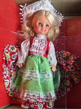 Vintage Friends from Foreign Lands Doll – Blonde Girl in Traditional Dress
